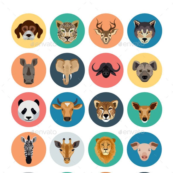 Animal Icons from GraphicRiver