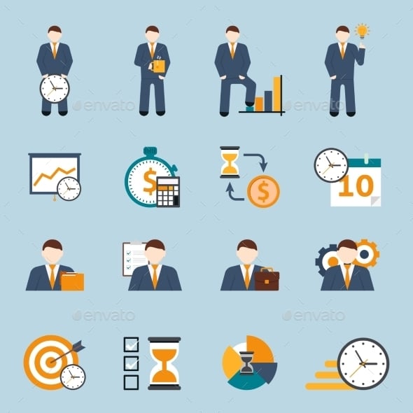 Time-management Graphics, Designs & Templates | GraphicRiver