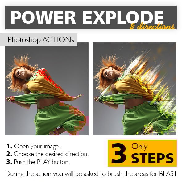 Exploded Graphics, Designs & Templates | GraphicRiver