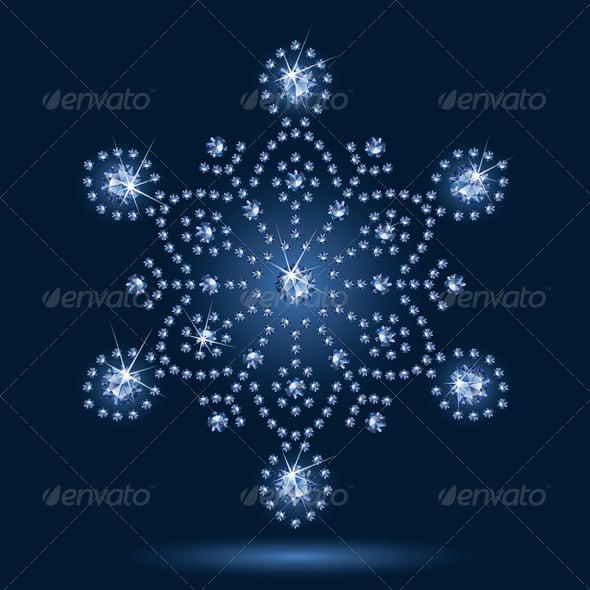 Snowflake Graphics, Designs & Templates | GraphicRiver