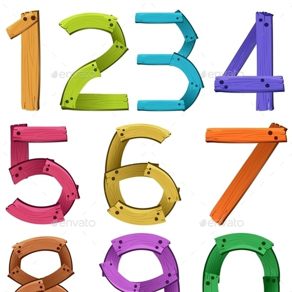 Number Graphics, Designs & Templates | GraphicRiver