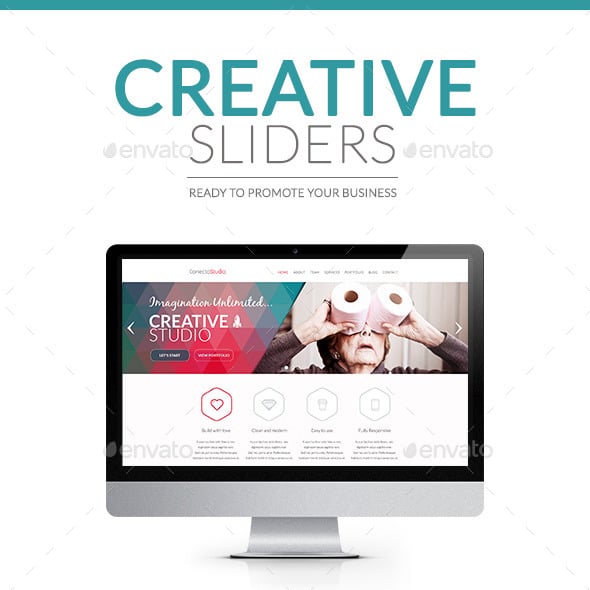 Slider Graphics, Designs & Templates | GraphicRiver