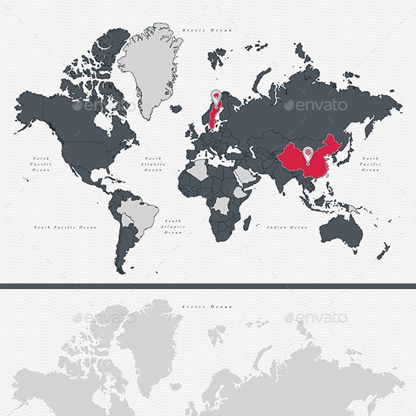 Map Graphics, Designs & Templates | GraphicRiver