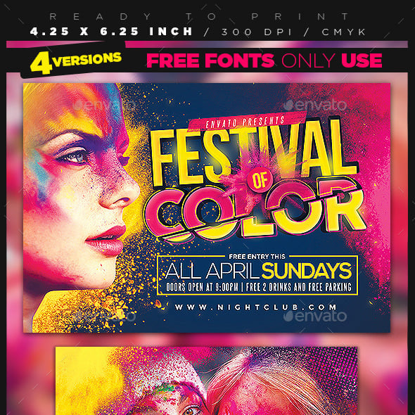 Colors Flyer Templates | GraphicRiver