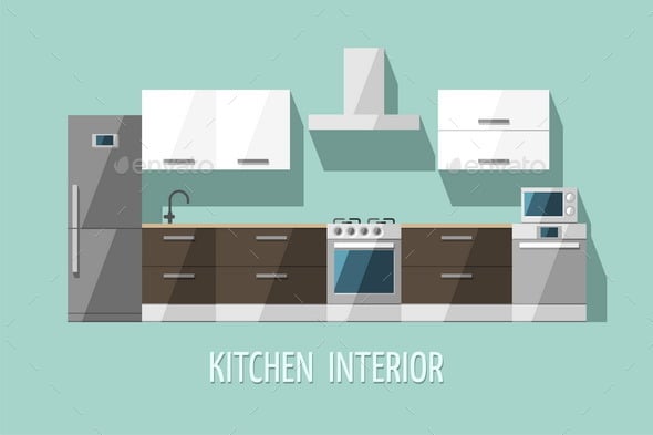 Kitchen Graphics, Designs & Templates | GraphicRiver