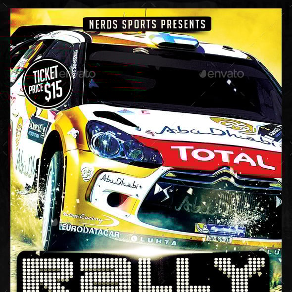 Rally Graphics, Designs & Templates | GraphicRiver