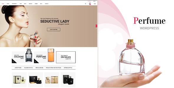 Perfume Website Templates | ThemeForest
