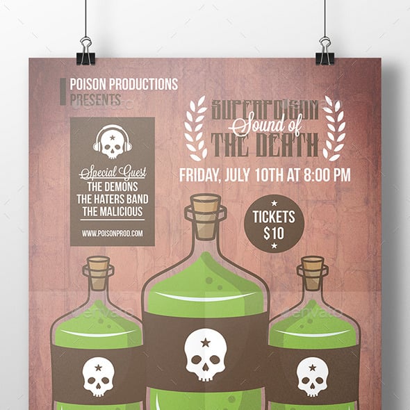 Poisonous Graphics, Designs & Templates | GraphicRiver