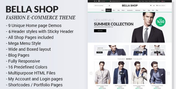 Shop HTML Website Templates | ThemeForest
