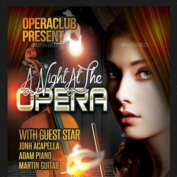 Opera Graphics, Designs & Templates | GraphicRiver