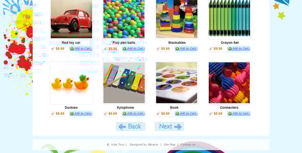 Kids Toys Website Templates | ThemeForest