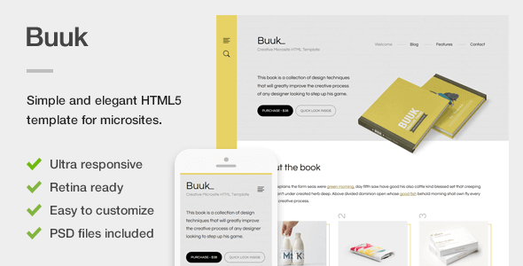 EBook HTML Website Templates | ThemeForest