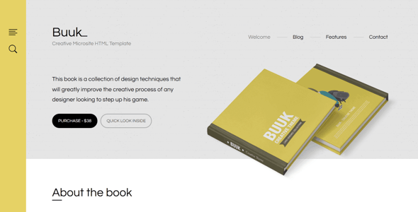 EBook HTML Website Templates | ThemeForest