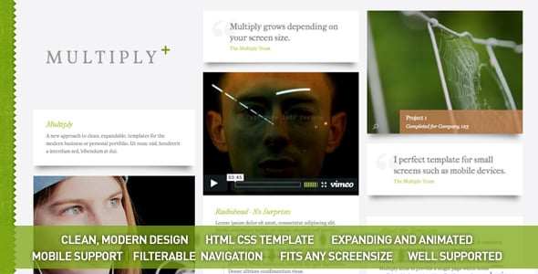 HTML CSS Website Templates | ThemeForest