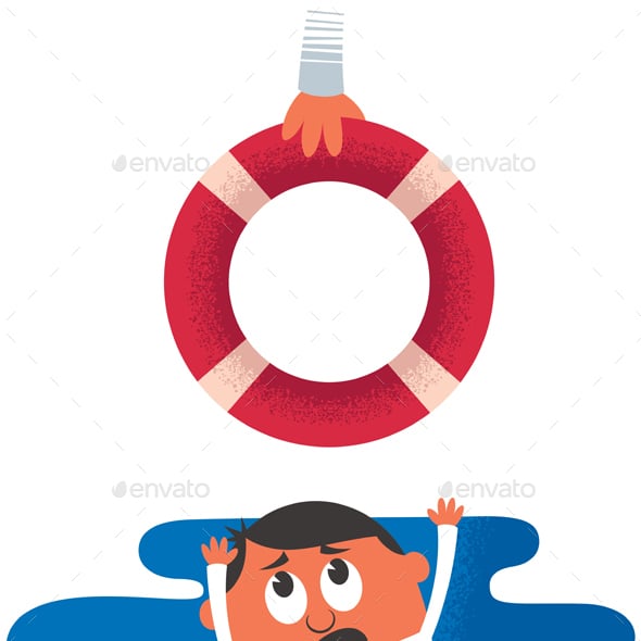 Help Graphics, Designs & Templates | GraphicRiver