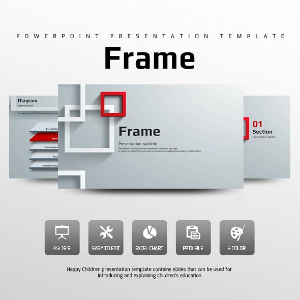 Frame PowerPoint Templates | GraphicRiver