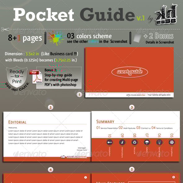 Guides Graphics, Designs & Templates | GraphicRiver