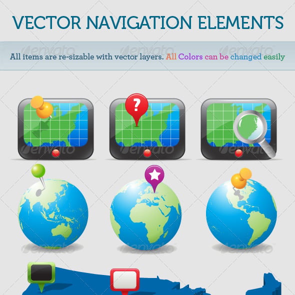 Navigator Graphics, Designs & Templates | GraphicRiver