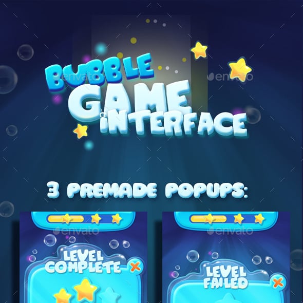 Bubbles Game Assets | GraphicRiver