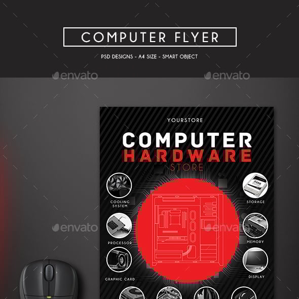 Computer Flyer Templates | GraphicRiver