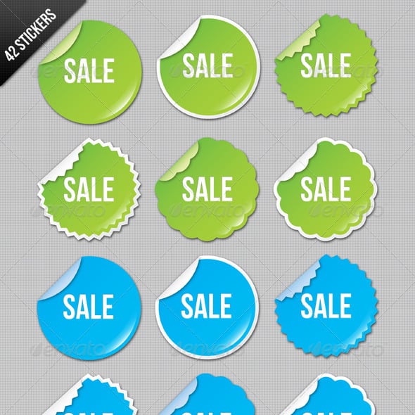 Stickers Graphics, Designs & Templates | GraphicRiver