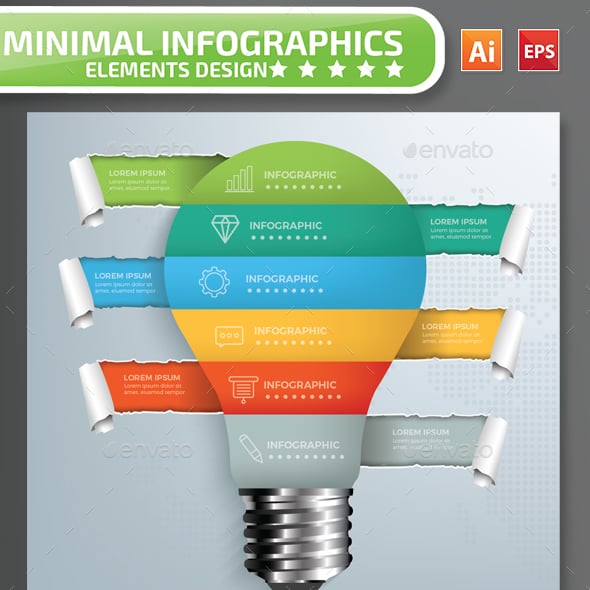 Lighting Infographic Templates | GraphicRiver