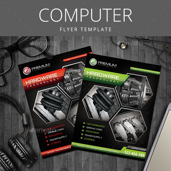 Computer Flyer Templates | GraphicRiver