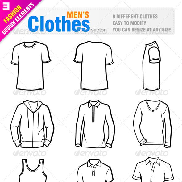 Clothes Graphics, Designs & Templates | GraphicRiver