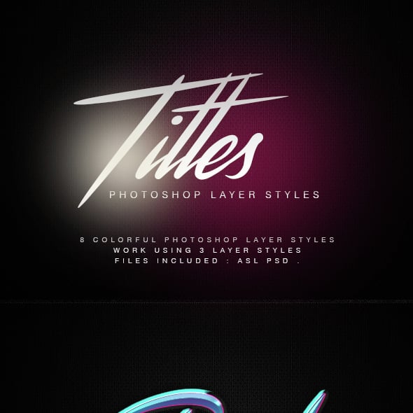 Title Graphics, Designs & Templates | GraphicRiver