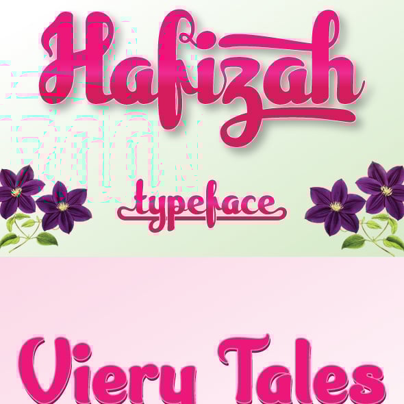 Cursive Fonts from GraphicRiver