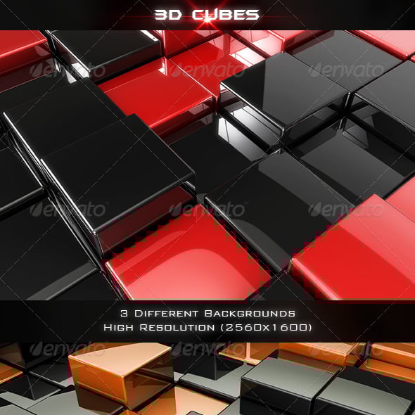 Cube Graphics, Designs & Templates | GraphicRiver