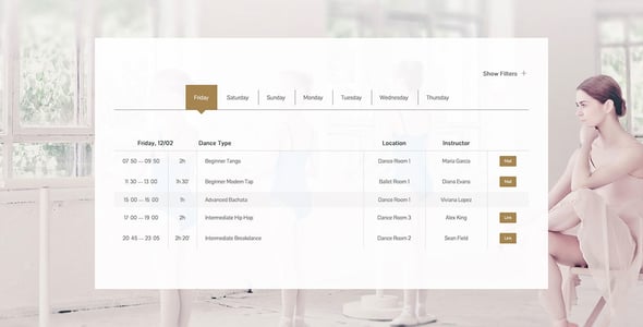 Events Schedule - WordPress Events Calendar Plugin preview 3
