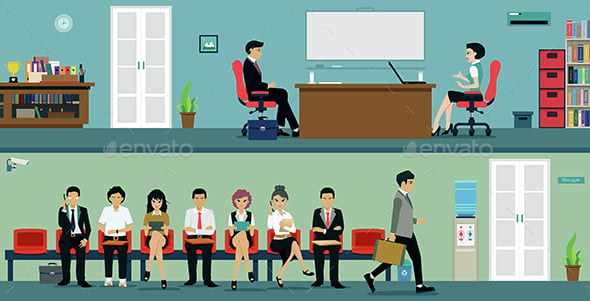 Interview Graphics, Designs & Templates | GraphicRiver