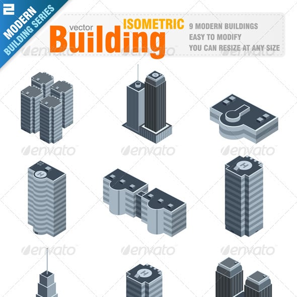 Buildings Graphics, Designs & Templates | GraphicRiver