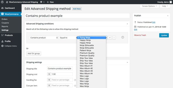 Advanced Shipping for WooCommerce preview 6