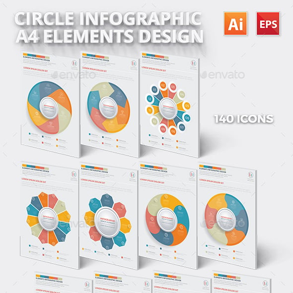 Infographic Design Graph Chart Infographic Templates | GraphicRiver