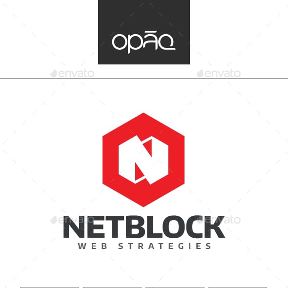 Block Letters Logo
