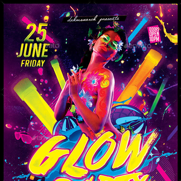 Glow Graphics, Designs & Templates | GraphicRiver