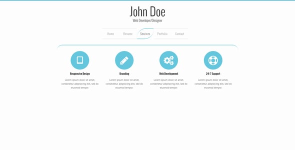 Vcard HTML Website Templates | ThemeForest