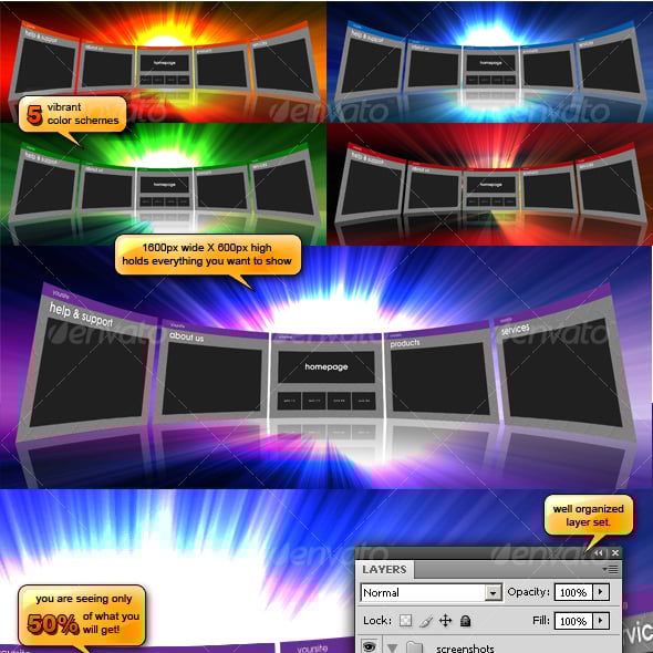 Preview Graphics, Designs & Templates | GraphicRiver