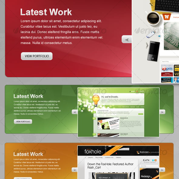 Slider Graphics, Designs & Templates | GraphicRiver