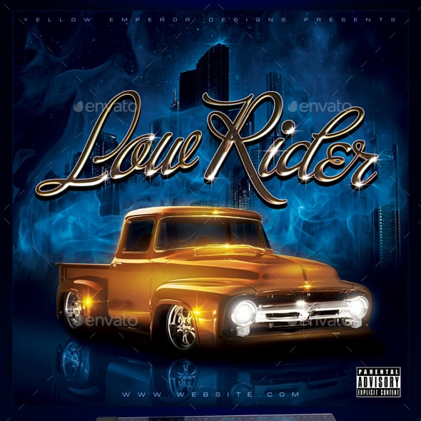 Lowrider Pattern Template
