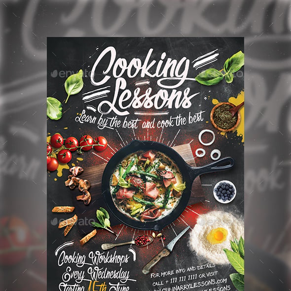 Cooking Flyer Templates | GraphicRiver