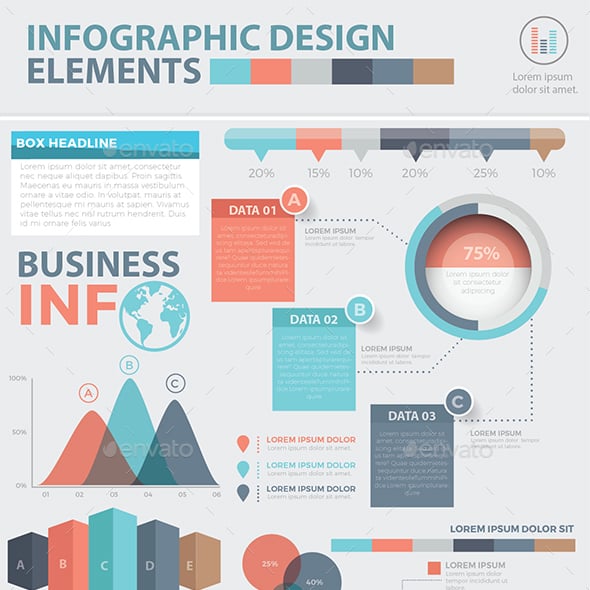 Infographic Design Elements In 20 Best Infographic Design Templates