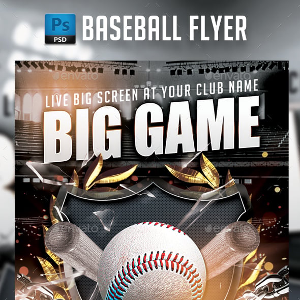 Baseball Graphics, Designs & Templates | GraphicRiver