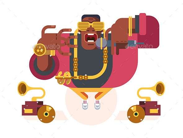 Rapper Graphics, Designs & Templates | GraphicRiver