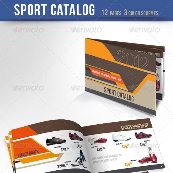 Catalog Graphics, Designs & Templates GraphicRiver