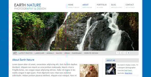 Earth Website Templates | ThemeForest