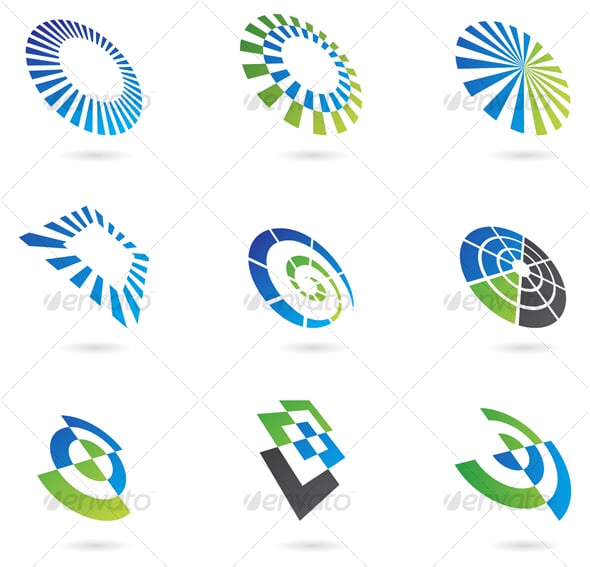 Abstract Icons from GraphicRiver