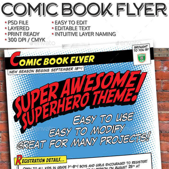 Comics Graphics, Designs & Templates | GraphicRiver